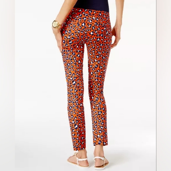 MICHAEL Michael Kors "Miranda" Animal Print Skinny Pants- Sz. 2 - Picture 4 of 11